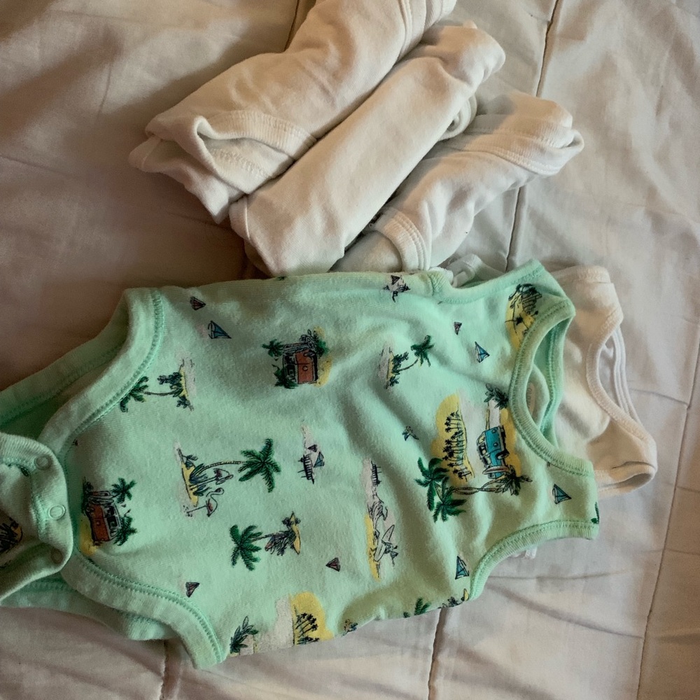 Baby tank tops all gently used